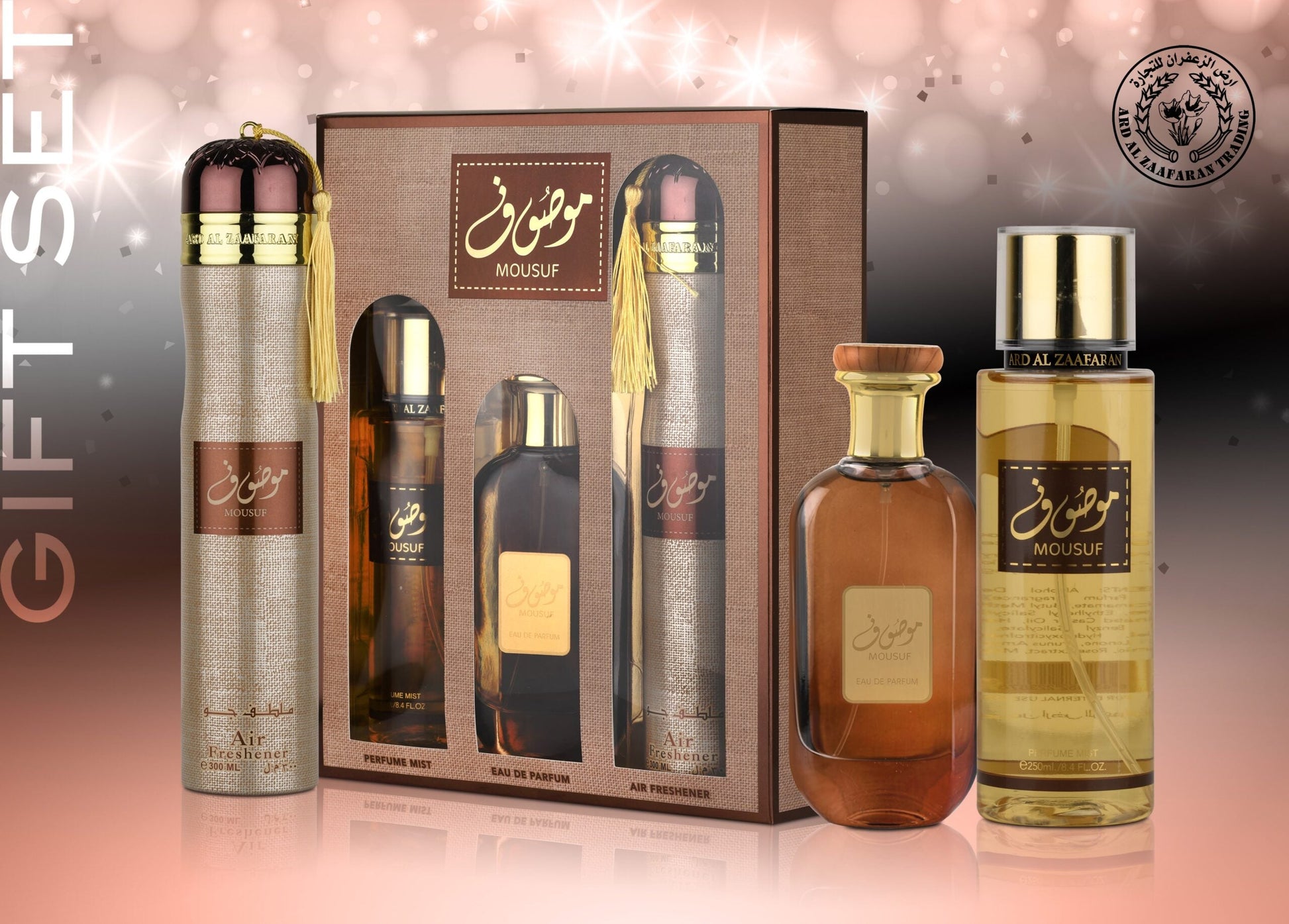 Ard Al Zaafaran/Geschenk Gift Set Mousuf