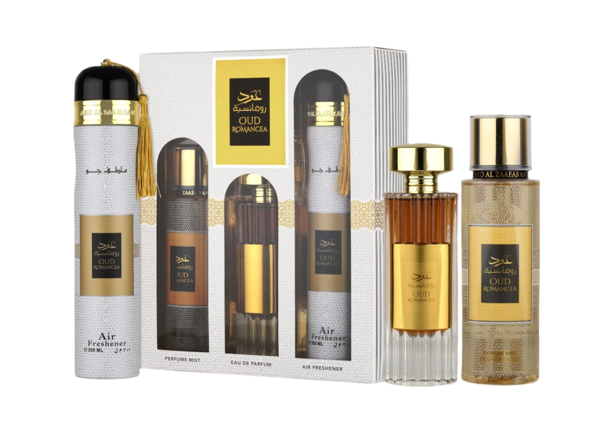 Ard Al Zaafaran/Geschenk Gift Set Oud Romancea