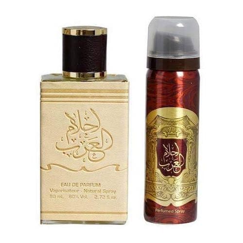 Ard Al Zaafaran Perfume Ahlam Al Arab Eau de Parfum 80ml+ Deo 1