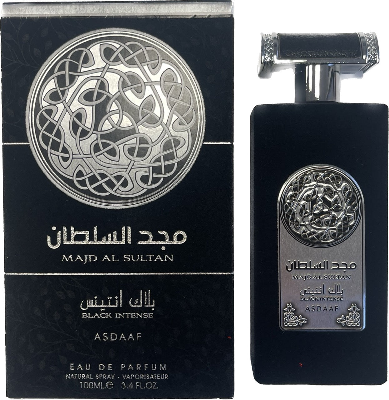 Asdaaf Parfum Majd Al Sultan Black Intense Eau de Parfum 100ml
