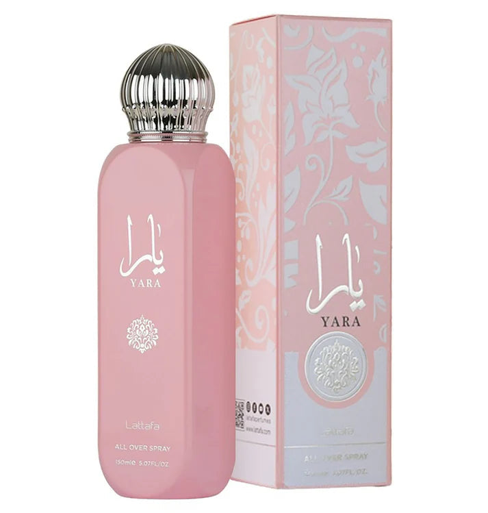 Lattafa All Over Yara Bodyspray 150ml