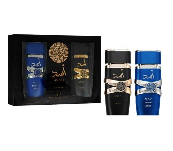 Lattafa Anniversary Edition Asad & Asad Zanzibar Eau de Parfum 100ml