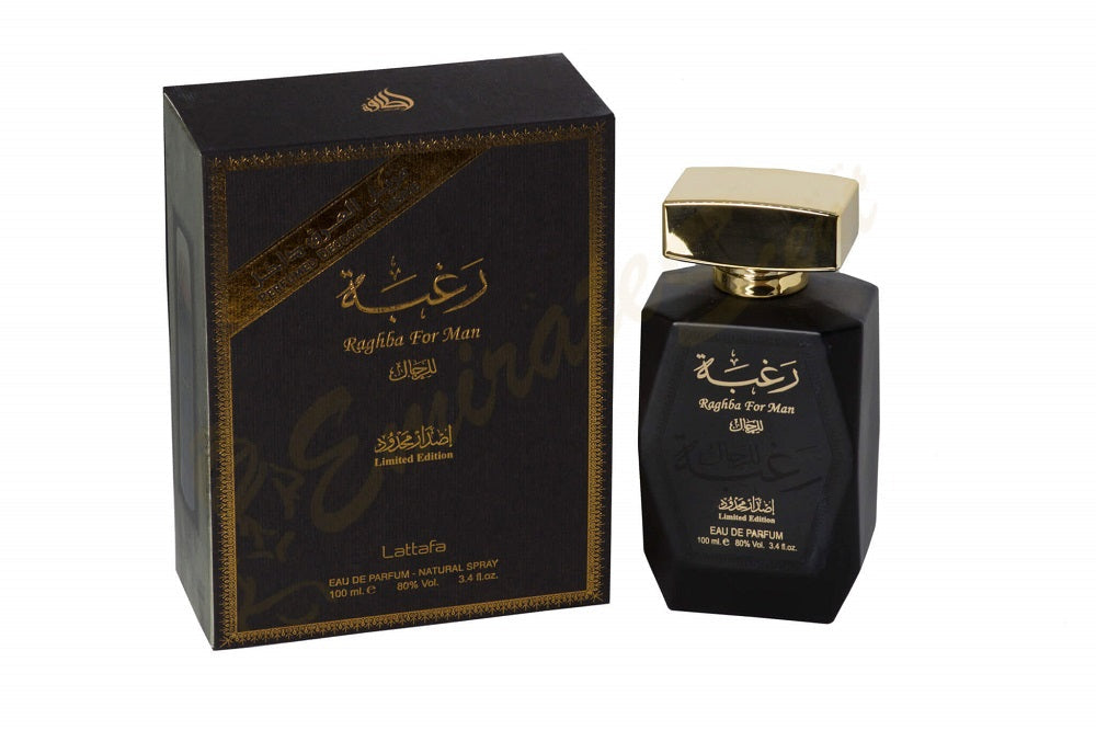 Lattafa Parfum Raghba For Man Eau de Parfum 100ml