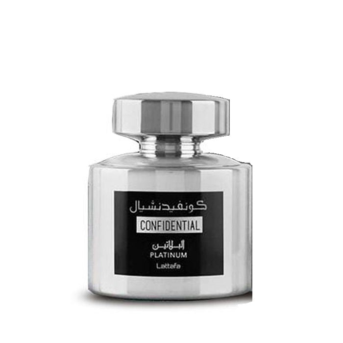 Lattafa Perfume Confidential Platinum Eau de Parfum 100ml 1
