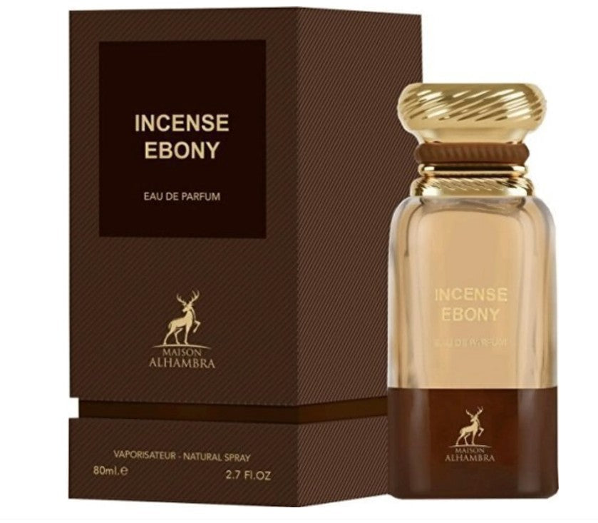 Maison Alhambra Parfum Incese Ebony Eau de Parfum 80ML (XL)