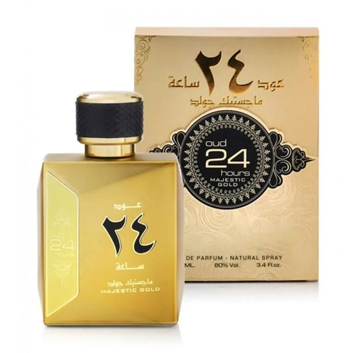 Ard Al Zaafaran/Oud 24 Hours Majestic Gold EDP 100ml - DubaiScent
