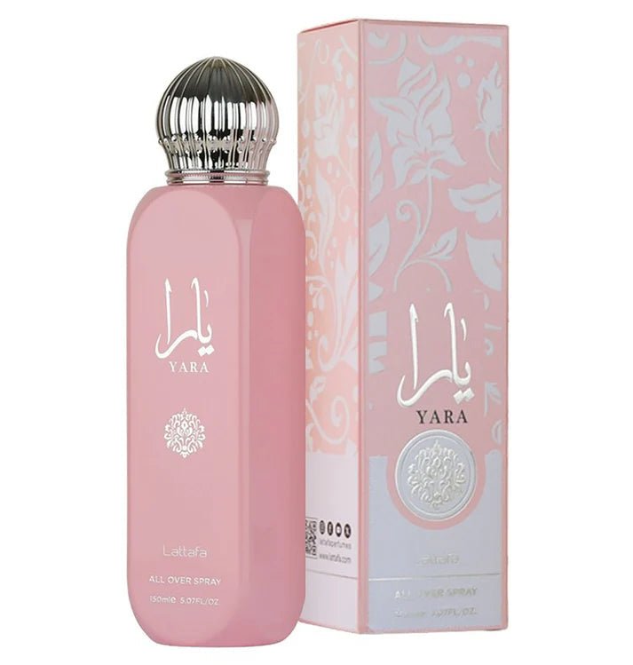 Lattafa All Over Yara Bodyspray 150ml - DubaiScent