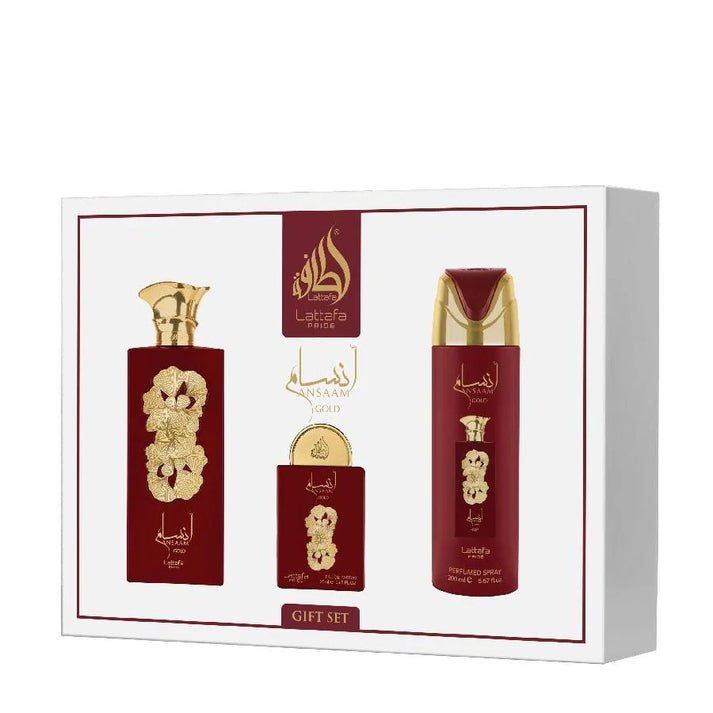 Lattafa Pride/Ansaam Gold GIFTSET Eau de Parfum 100 ml - DubaiScent