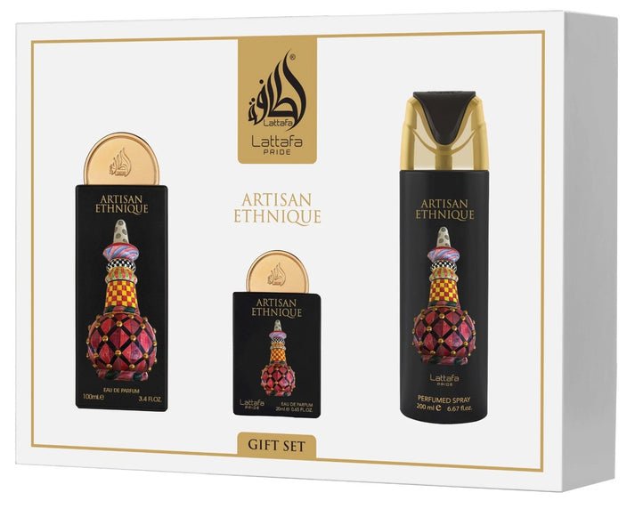 Lattafa Pride/Artisan Ethnique GIFTSET Eau de Parfum - DubaiScent