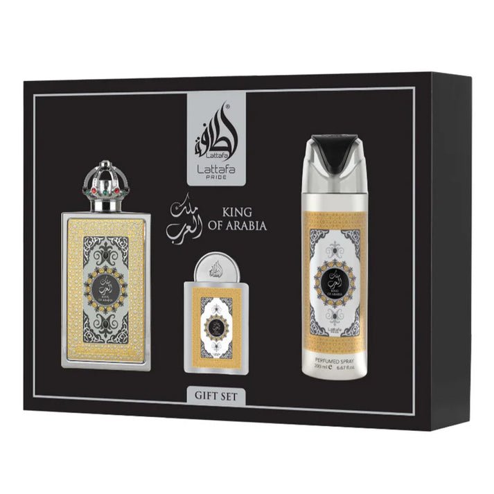 Lattafa Pride/King of Arabia GIFTSET Eau de Parfum - DubaiScent