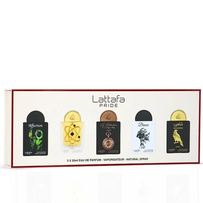 Lattafa Pride/No. 01 Giftset Collection Eau de Parfum 5x20 ml - DubaiScent