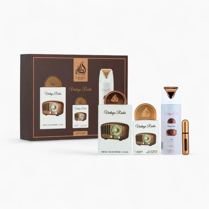 Lattafa Pride/Vintage Radio GIFTSET Eau de Parfum - DubaiScent