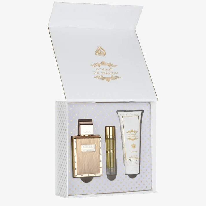 Lattafa/ The Kingdom for Man Gift Set - DubaiScent