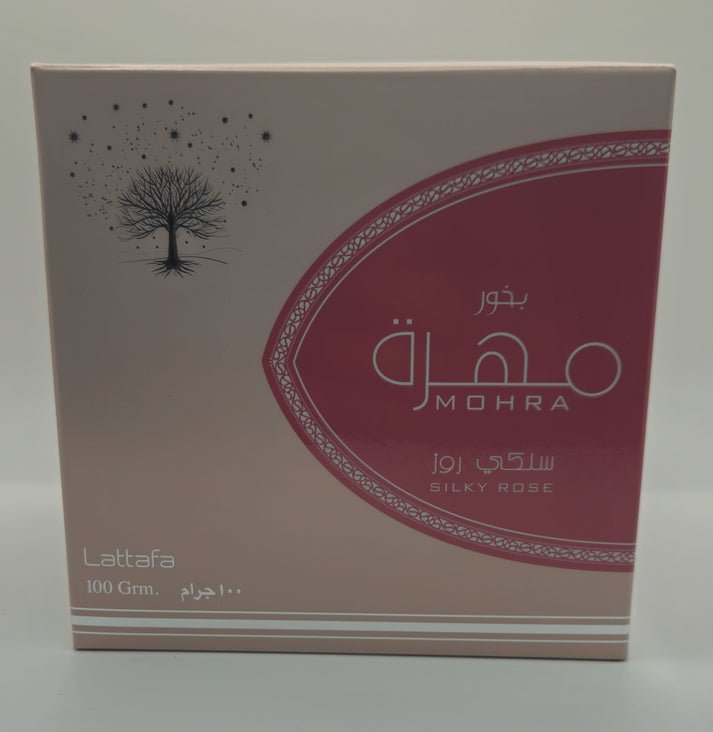 Lattafa/Bakhoor Mohra Silky Rose 100gr - DubaiScent