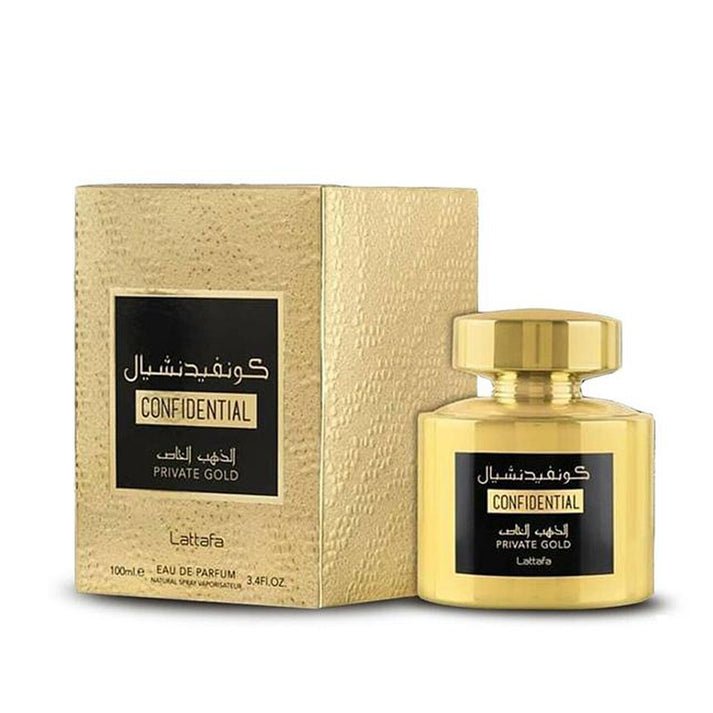 Lattafa/Confidential Gold EDP 100 ml - DubaiScent