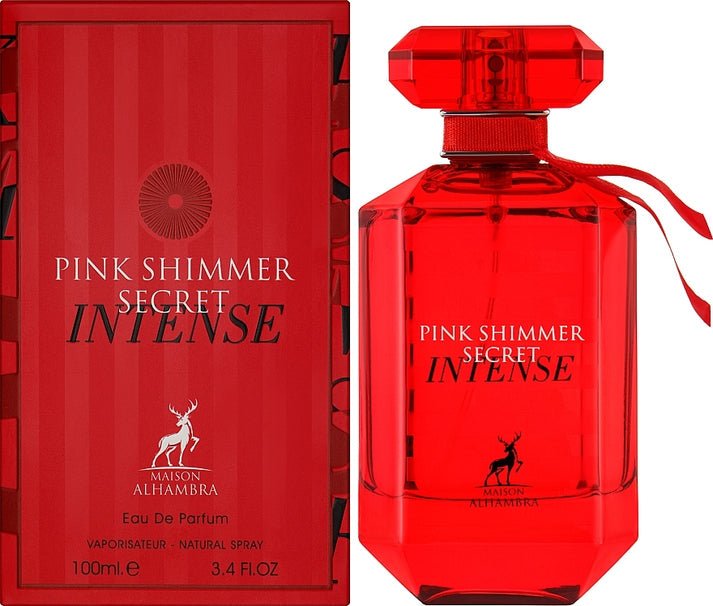 Maison Alhambra/Pink Shimmer Secret INTENSE EDP 100ml - DubaiScent